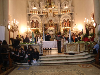 Interior de la Iglesia